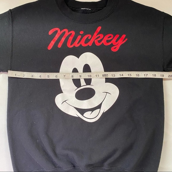 Neff X Disney Mickey Mouse sweatshirt black Sz small - Picture 5 of 6